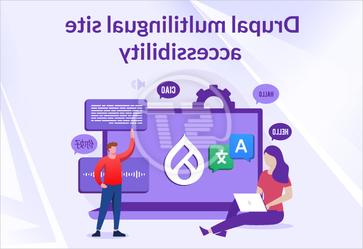 Drupal multilingual site accessibility